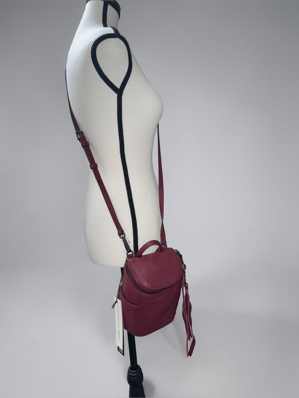 Aimee Kestenberg Made To Fly Mini Crossbody Bag Oxblood (Burgundy) New With Tags